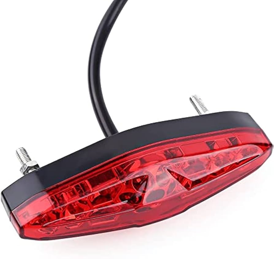 Amazon | [ロドリーミシェ] オートバイテールライト 12V 15 LED